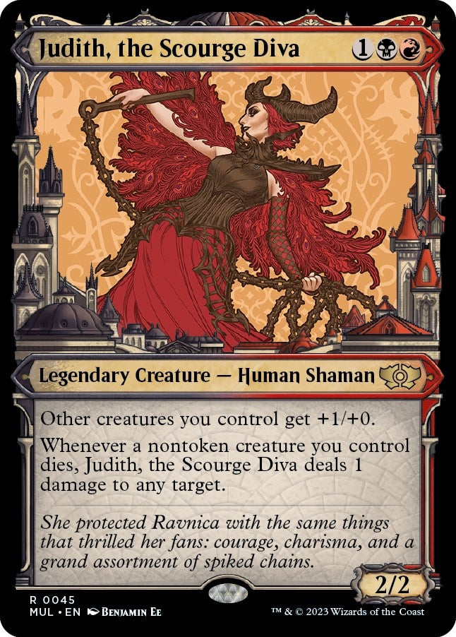Image for Judith, the Scourge Diva (45) [March of the Machine: Multiverse Legends] - Magic: The Gathering