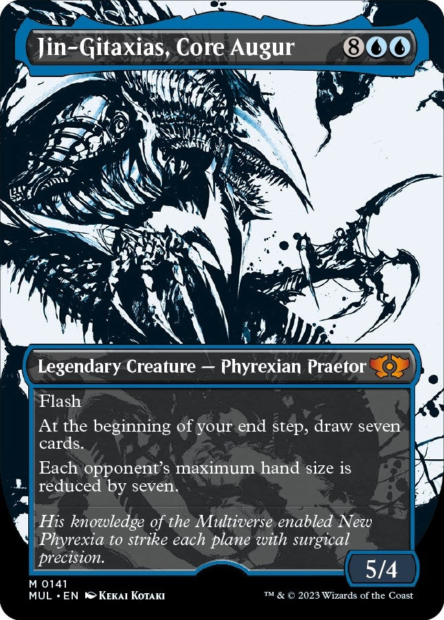 Image for Jin-Gitaxias, Core Augur (Halo Foil) (141) [March of the Machine: Multiverse Legends] - Magic: The Gathering