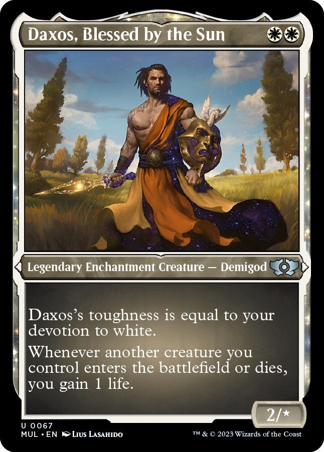Image for Daxos, Blessed by the Sun (Foil Etched) (67) [March of the Machine: Multiverse Legends] - Magic: The Gathering