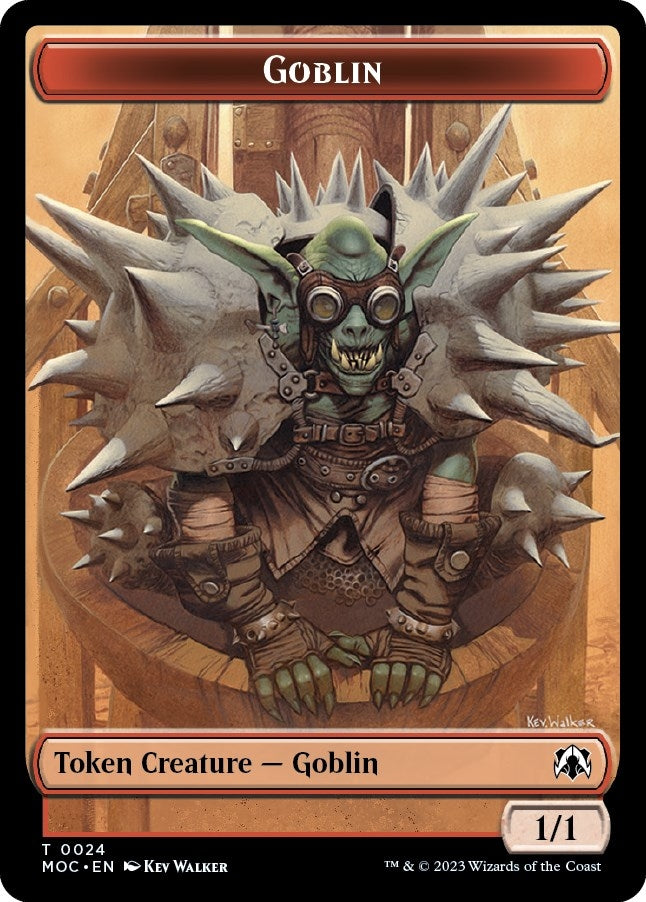 Image for Goblin // Eldrazi Double-sided Token (24 // 1) [March of the Machine] - Magic: The Gathering