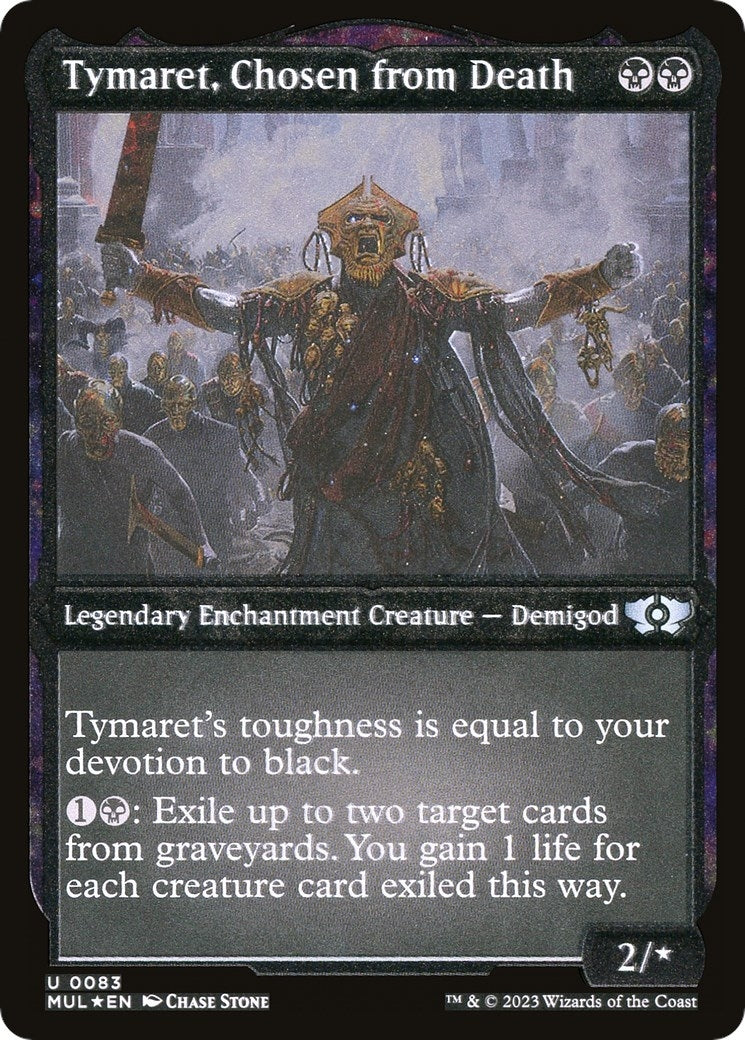 Image for Tymaret, Chosen from Death (Foil Etched) (83) [March of the Machine: Multiverse Legends] - Magic: The Gathering