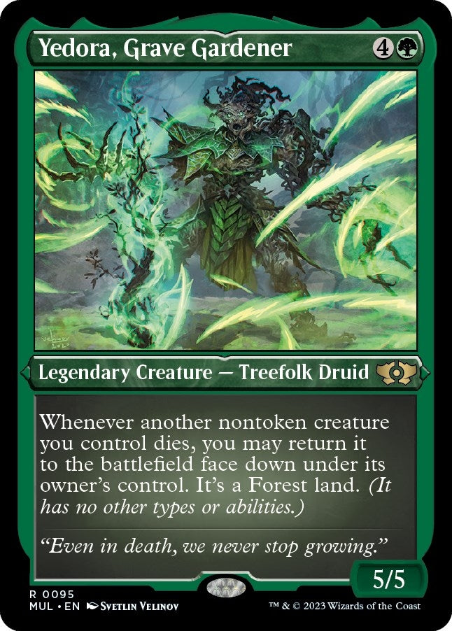 Image for Yedora, Grave Gardener (Foil Etched) (95) [March of the Machine: Multiverse Legends] - Magic: The Gathering