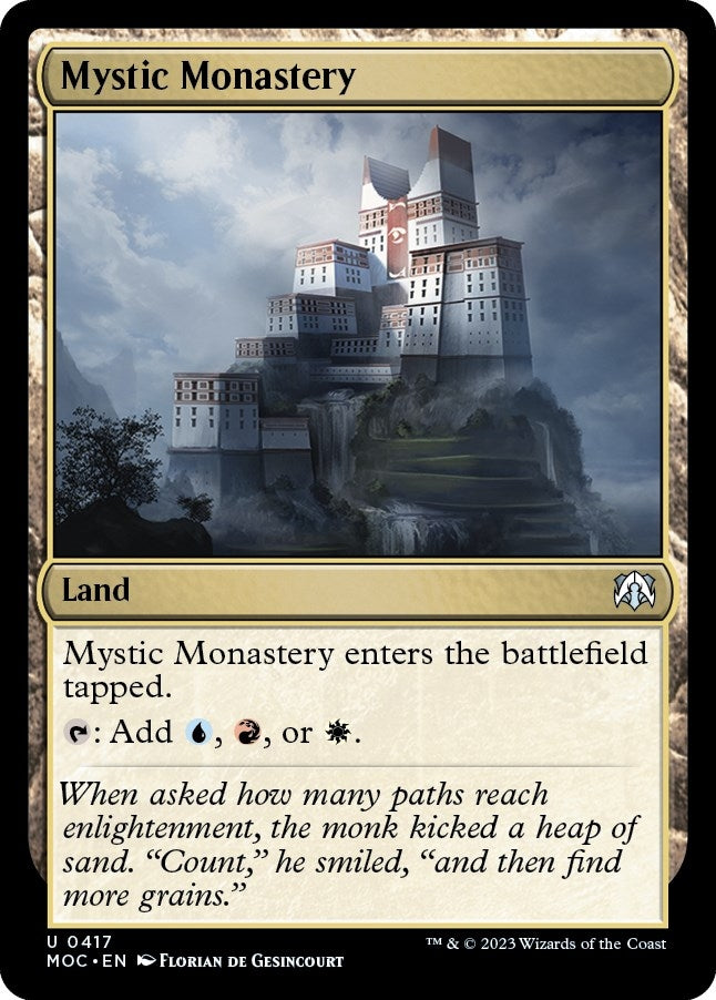 Image for Mystic Monastery (417) [March of the Machine] - Magic: The Gathering