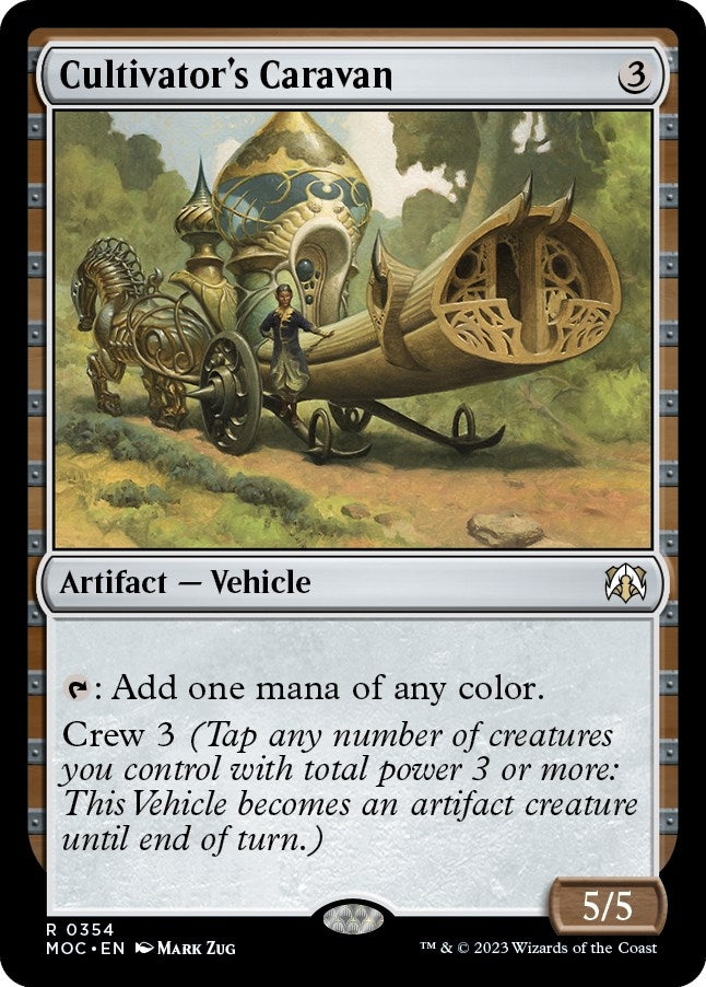 Image for Cultivator's Caravan (354) [March of the Machine] - Magic: The Gathering