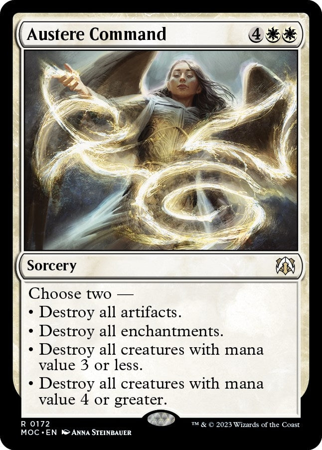 Image for Austere Command (172) [March of the Machine] - Magic: The Gathering