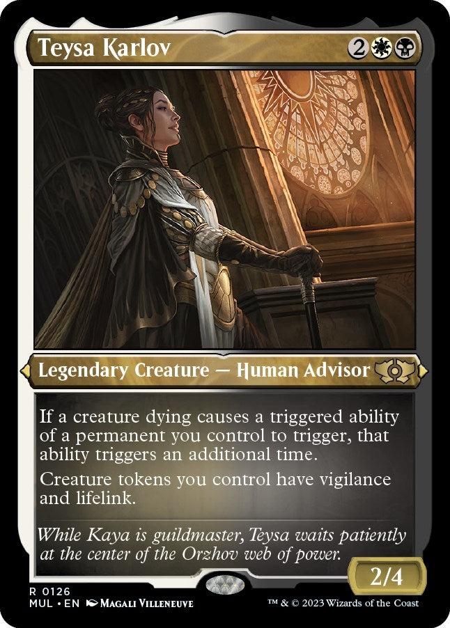 Image for Teysa Karlov (Foil Etched) (126) [March of the Machine: Multiverse Legends] - Magic: The Gathering