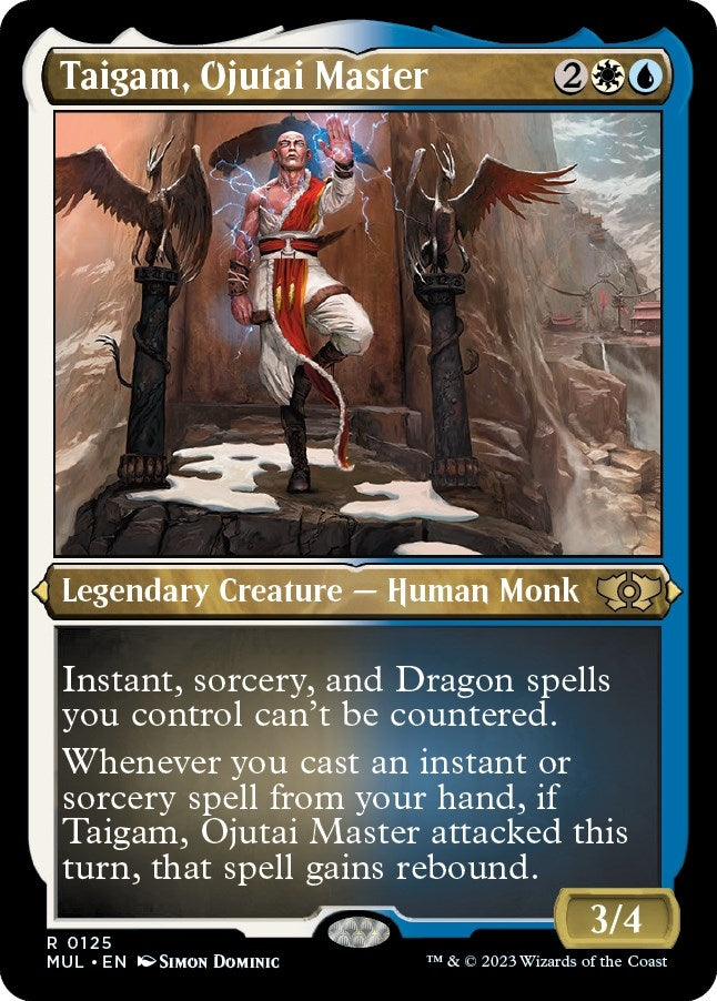 Image for Taigam, Ojutai Master (Foil Etched) (125) [March of the Machine: Multiverse Legends] - Magic: The Gathering