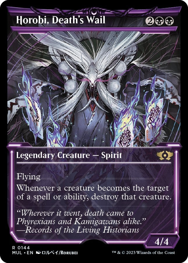 Image for Horobi, Death's Wail (Halo Foil) (144) [March of the Machine: Multiverse Legends] - Magic: The Gathering