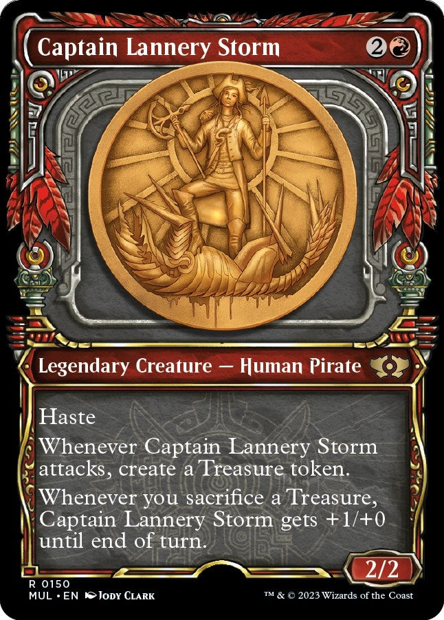 Image for Captain Lannery Storm (Halo Foil) (150) [March of the Machine: Multiverse Legends] - Magic: The Gathering