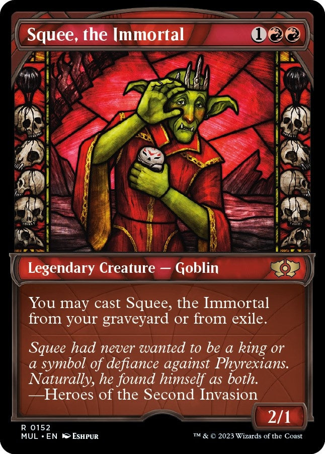 Image for Squee, the Immortal (Halo Foil) (152) [March of the Machine: Multiverse Legends] - Magic: The Gathering