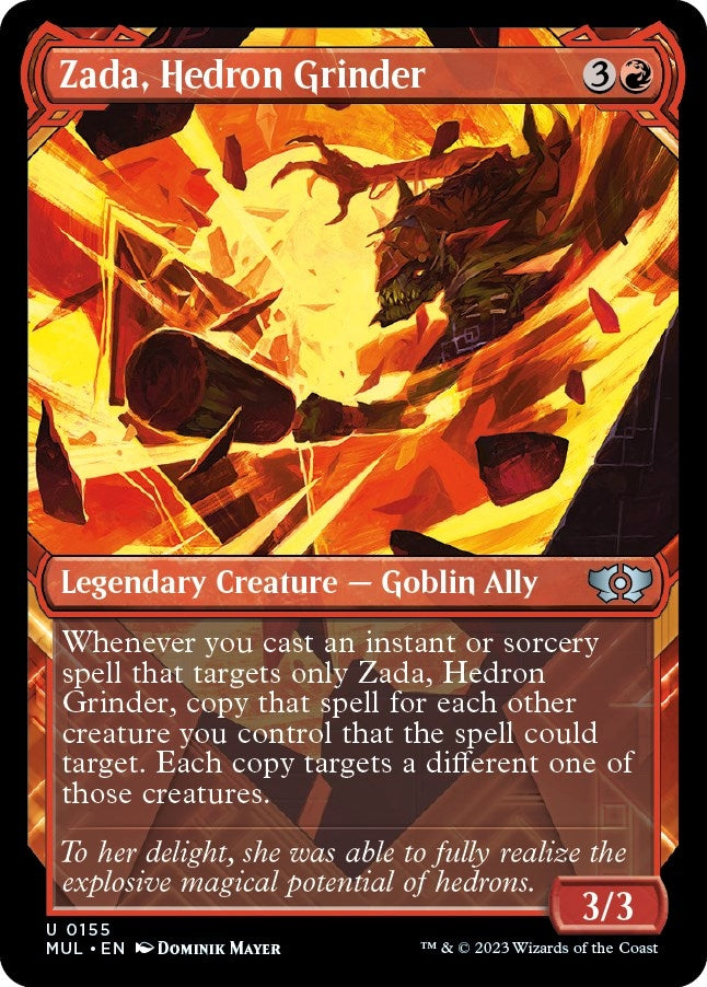 Image for Zada, Hedron Grinder (Halo Foil) (155) [March of the Machine: Multiverse Legends] - Magic: The Gathering