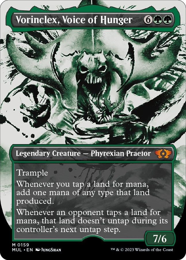 Image for Vorinclex, Voice of Hunger (Halo Foil) (159) [March of the Machine: Multiverse Legends] - Magic: The Gathering