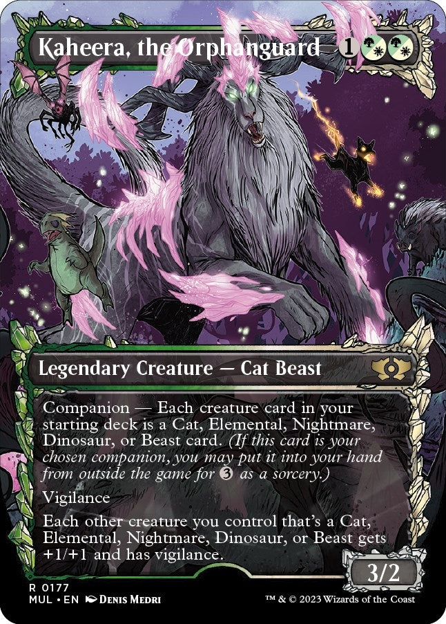 Image for Kaheera, the Orphanguard (Halo Foil) (177) [March of the Machine: Multiverse Legends] - Magic: The Gathering