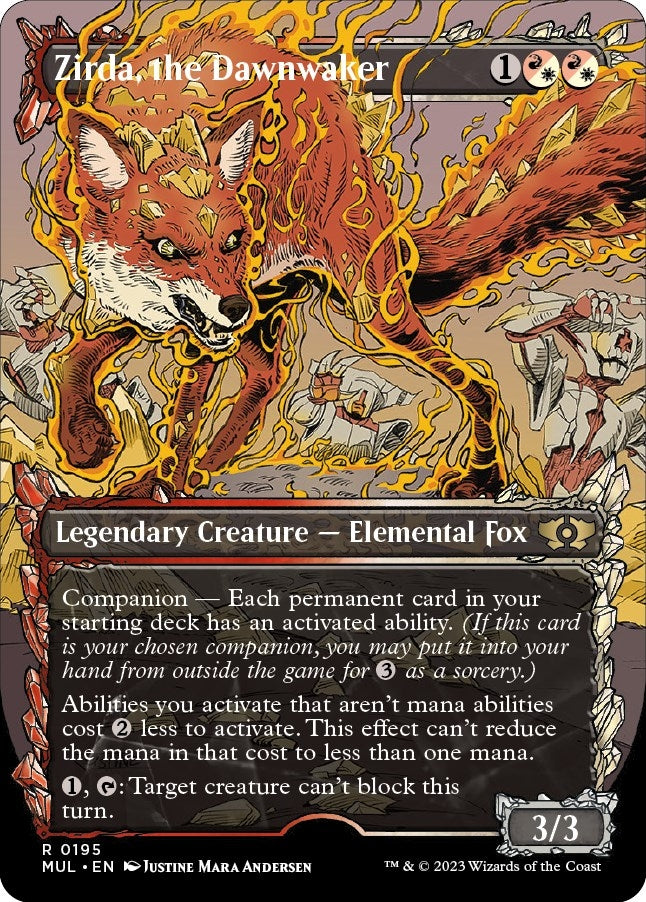 Image for Zirda, the Dawnwaker (Halo Foil) (195) [March of the Machine: Multiverse Legends] - Magic: The Gathering
