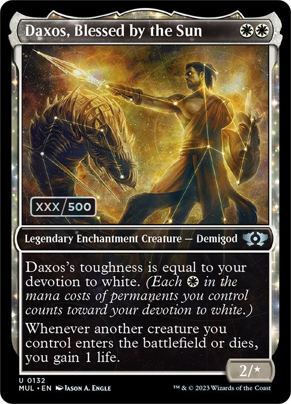 Image for Daxos, Blessed by the Sun (Serial Numbered) (132) [March of the Machine: Multiverse Legends] - Magic: The Gathering