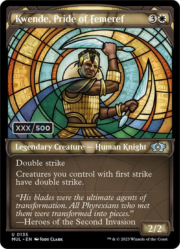 Image for Kwende, Pride of Femeref (Serial Numbered) (135) [March of the Machine: Multiverse Legends] - Magic: The Gathering