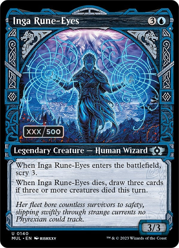 Image for Inga Rune-Eyes (Serial Numbered) (140) [March of the Machine: Multiverse Legends] - Magic: The Gathering