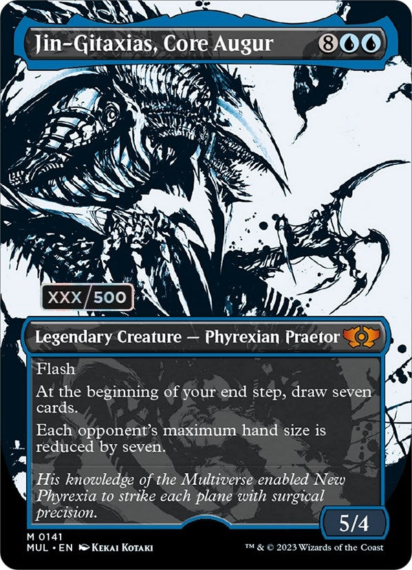 Image for Jin-Gitaxias, Core Augur (Serial Numbered) (141) [March of the Machine: Multiverse Legends] - Magic: The Gathering