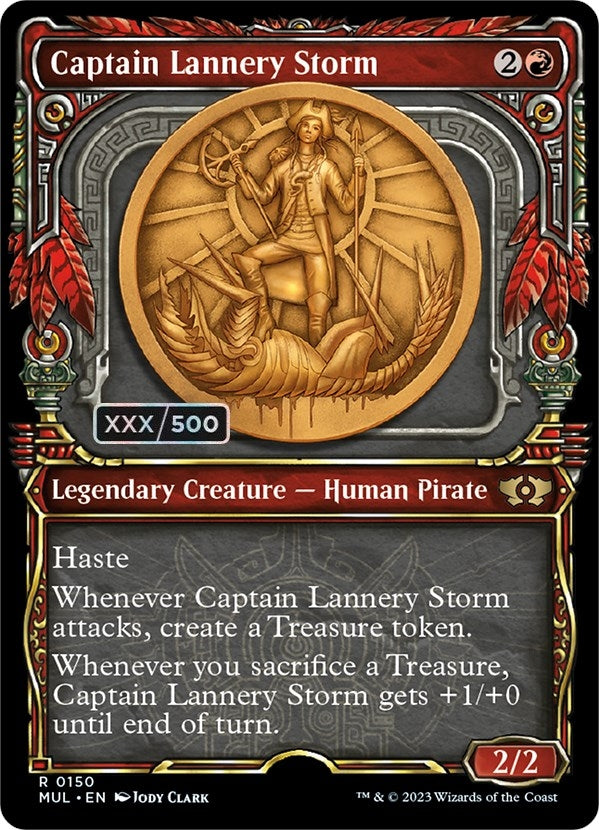 Image for Captain Lannery Storm (Serial Numbered) (150) [March of the Machine: Multiverse Legends] - Magic: The Gathering