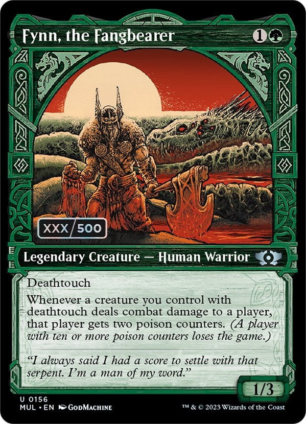 Image for Fynn, the Fangbearer (Serial Numbered) (156) [March of the Machine: Multiverse Legends] - Magic: The Gathering