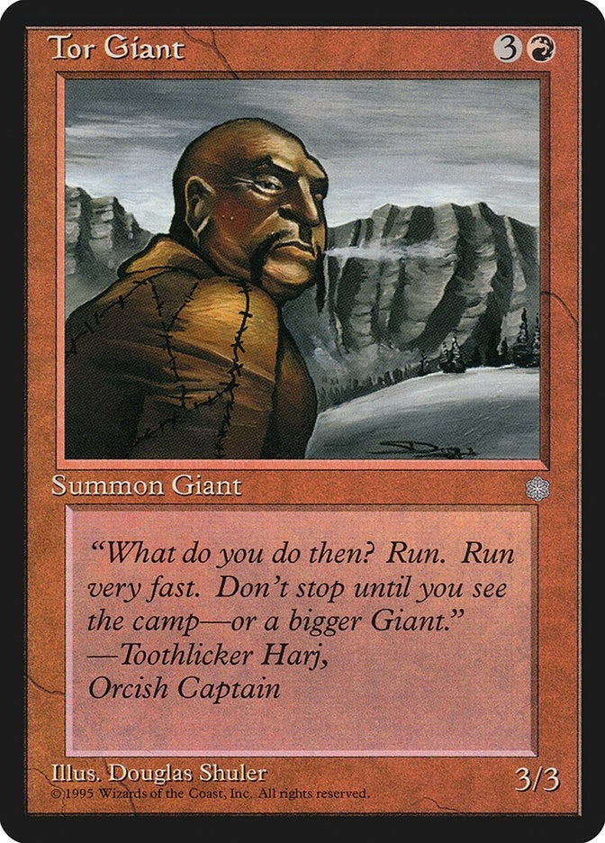 Image for Tor Giant [Ice Age] - Magic: The Gathering