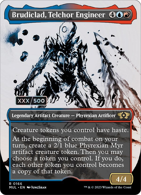 Image for Brudiclad, Telchor Engineer (Serial Numbered) (166) [March of the Machine: Multiverse Legends] - Magic: The Gathering