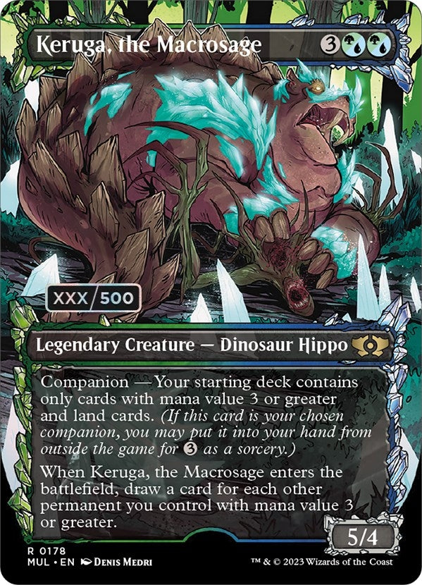 Image for Keruga, the Macrosage (Serial Numbered) (178) [March of the Machine: Multiverse Legends] - Magic: The Gathering