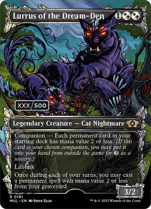 Image for Lurrus of the Dream-Den (Serial Numbered) (181) [March of the Machine: Multiverse Legends] - Magic: The Gathering