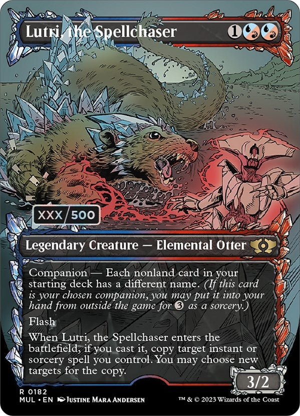 Image for Lutri, the Spellchaser (Serial Numbered) (182) [March of the Machine: Multiverse Legends] - Magic: The Gathering