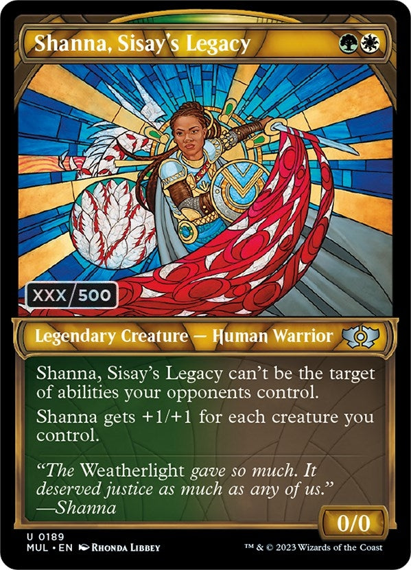 Image for Shanna, Sisay's Legacy (Serial Numbered) (189) [March of the Machine: Multiverse Legends] - Magic: The Gathering