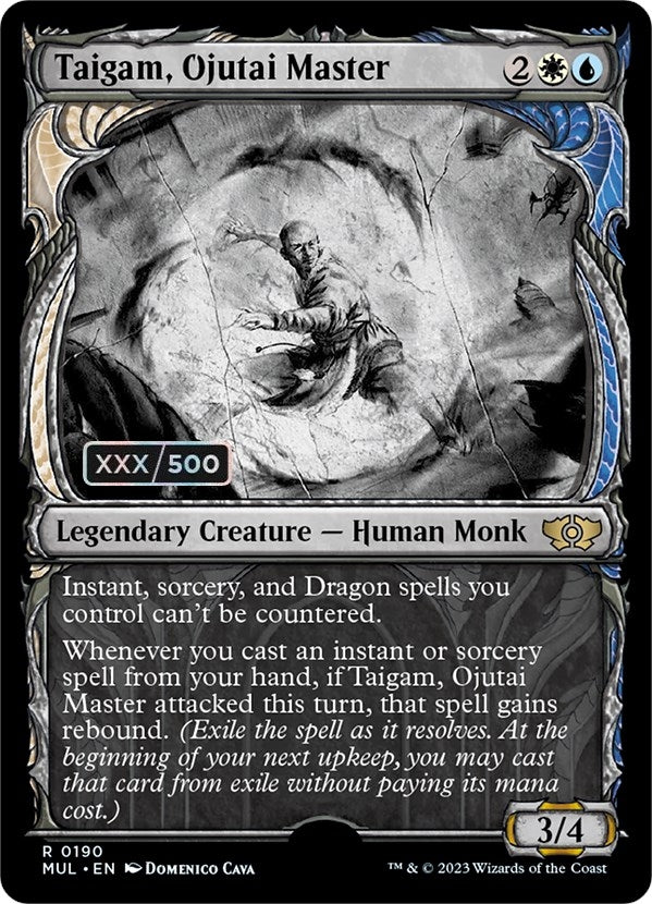 Image for Taigam, Ojutai Master (Serial Numbered) (190) [March of the Machine: Multiverse Legends] - Magic: The Gathering
