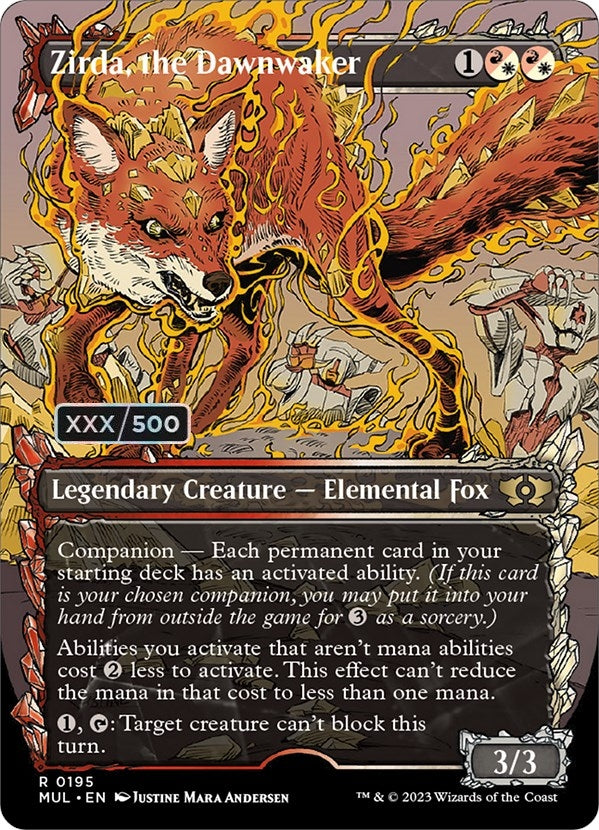 Image for Zirda, the Dawnwaker (Serial Numbered) (195) [March of the Machine: Multiverse Legends] - Magic: The Gathering