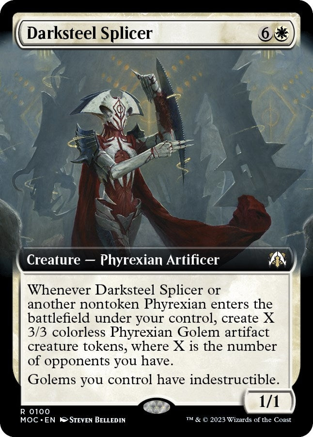 Image for Darksteel Splicer (Extended Art) (100) [March of the Machine] - Magic: The Gathering