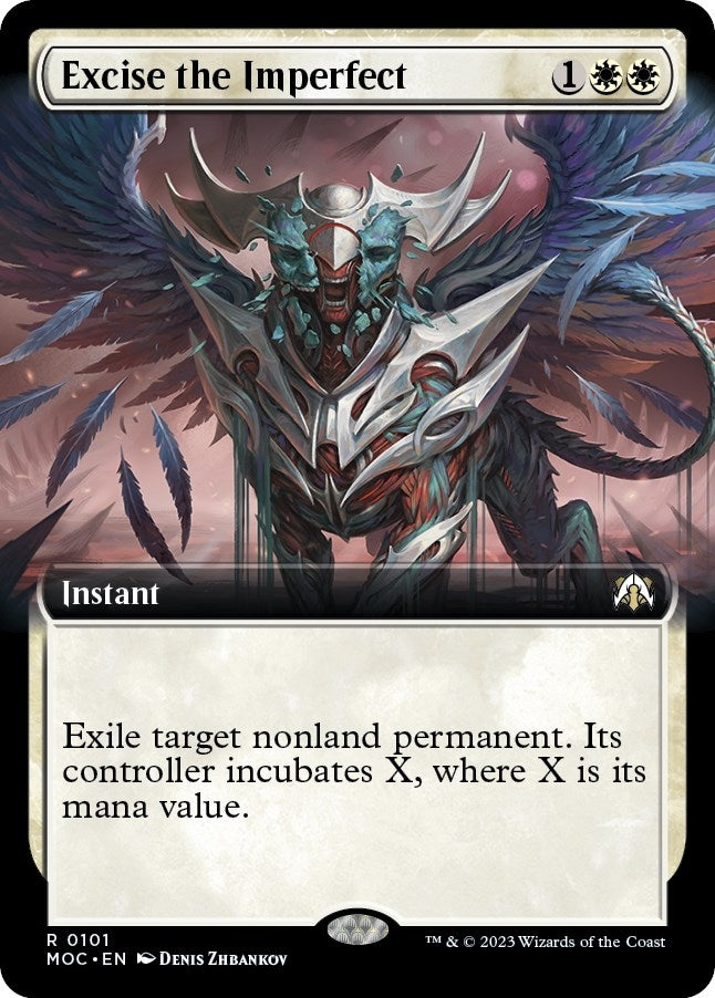 Image for Excise the Imperfect (Extended Art) (101) [March of the Machine] - Magic: The Gathering