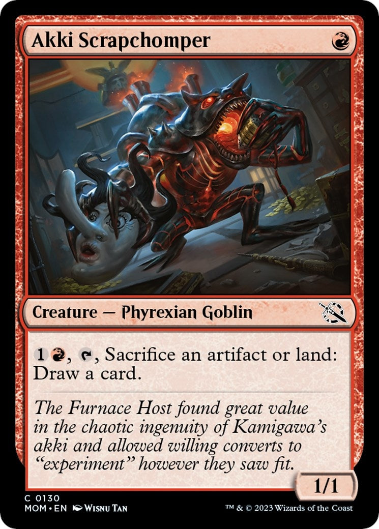 Image for Akki Scrapchomper (130) [March of the Machine] - Magic: The Gathering