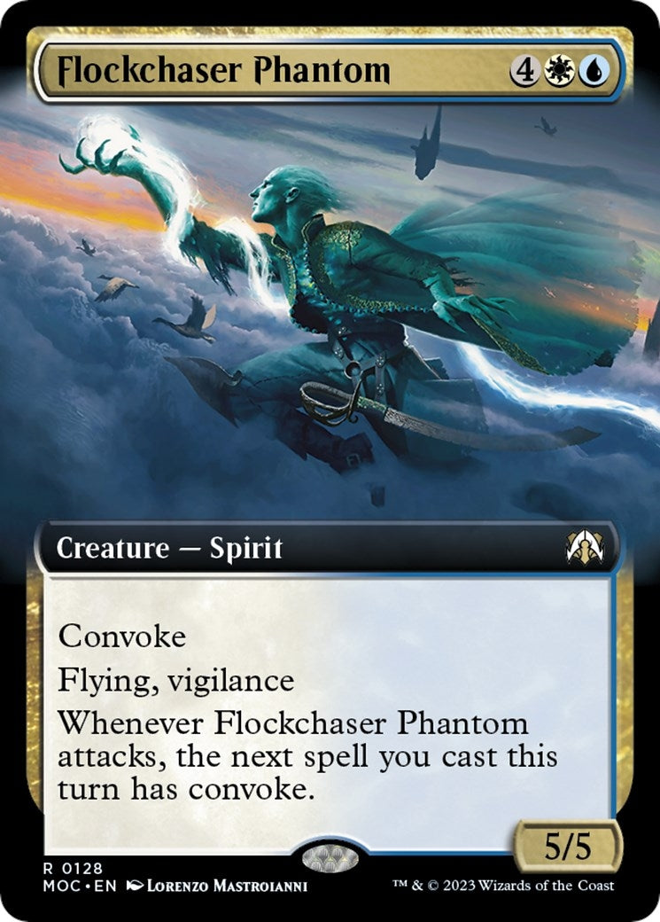 Image for Flockchaser Phantom (Extended Art) (128) [March of the Machine] - Magic: The Gathering