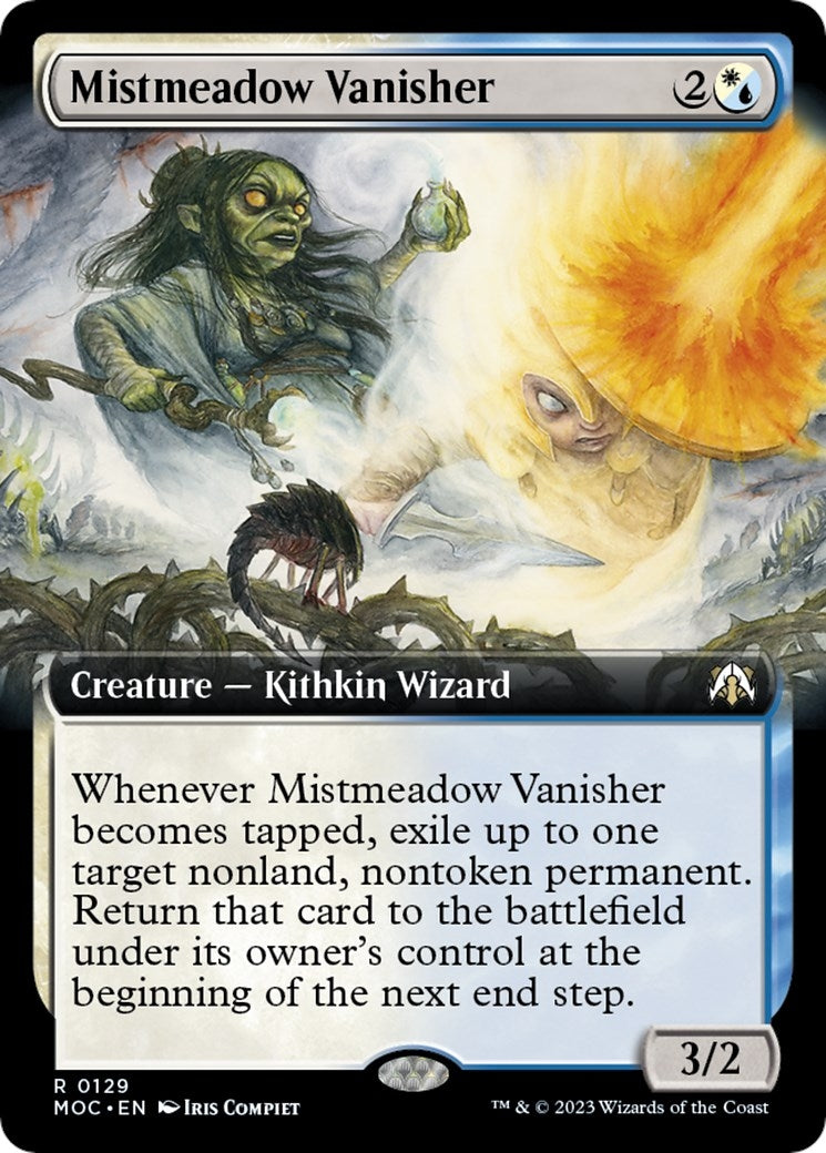 Image for Mistmeadow Vanisher (Extended Art) (129) [March of the Machine] - Magic: The Gathering