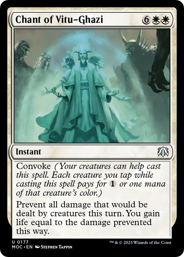 Image for Chant of Vitu-Ghazi (177) [March of the Machine] - Magic: The Gathering