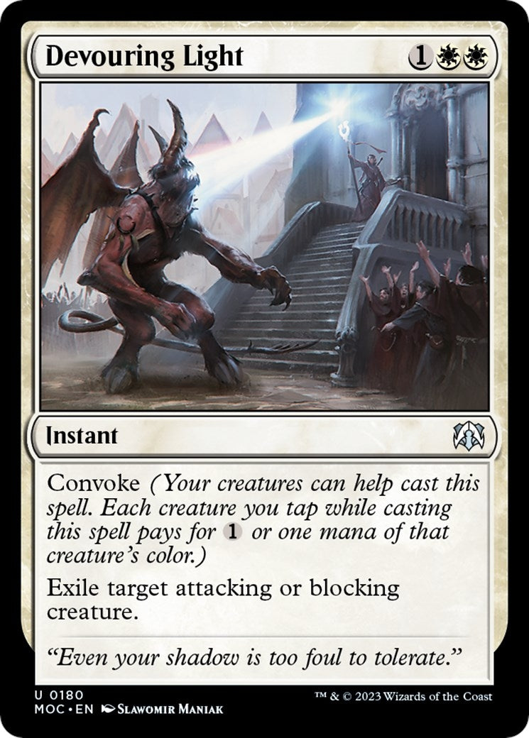 Image for Devouring Light (180) [March of the Machine] - Magic: The Gathering
