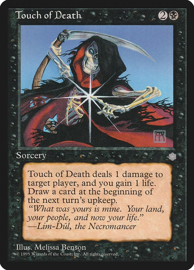 Image for Touch of Death [Ice Age] - Magic: The Gathering