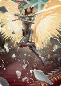 Image for Archangel Elspeth Art Card (1) [March of the Machine] - Magic: The Gathering