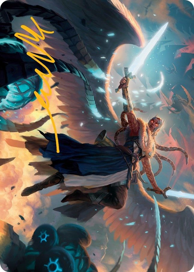 Image for Boon-Bringer Valkyrie Art Card (Gold-Stamped Signature) (2) [March of the Machine] - Magic: The Gathering