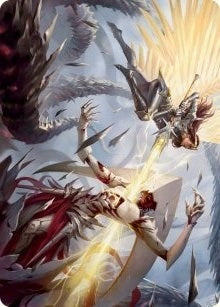 Image for Elspeth's Smite Art Card (5) [March of the Machine] - Magic: The Gathering