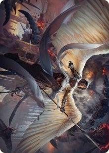Image for Serra Faithkeeper Art Card (7) [March of the Machine] - Magic: The Gathering