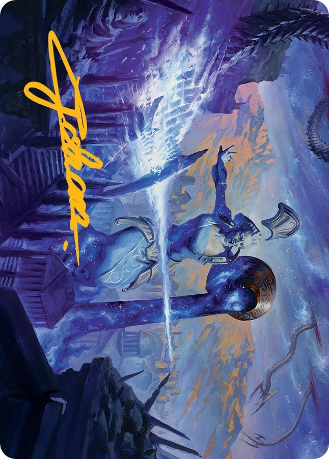 Image for Ephara, Ever-Sheltering Art Card (Gold-Stamped Signature) (8) [March of the Machine] - Magic: The Gathering