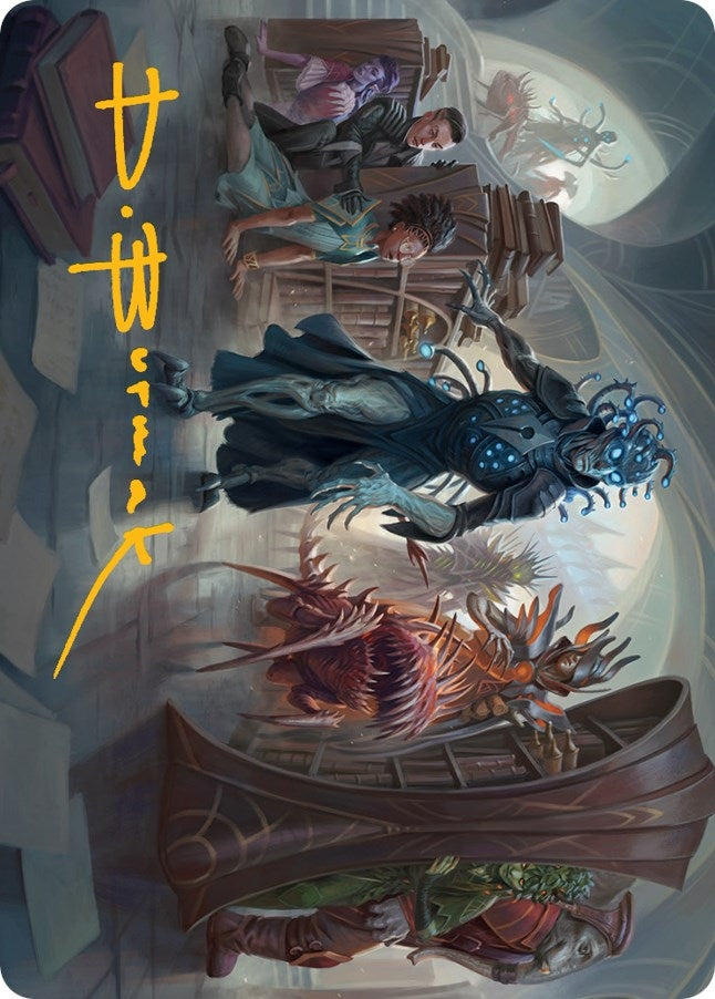 Image for Invasion of Arcavios Art Card (Gold-Stamped Signature) (11) [March of the Machine] - Magic: The Gathering