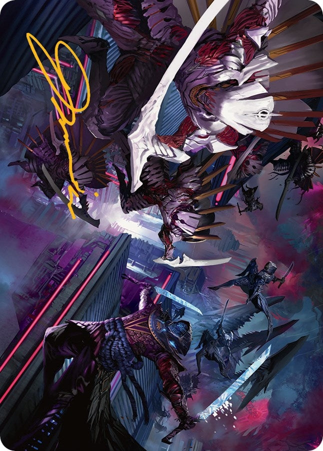 Image for Invasion of Kamigawa Art Card (Gold-Stamped Signature) (12) [March of the Machine] - Magic: The Gathering