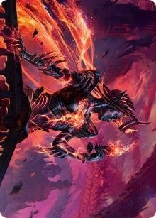 Image for Ayara, Furnace Queen Art Card (21) [March of the Machine] - Magic: The Gathering