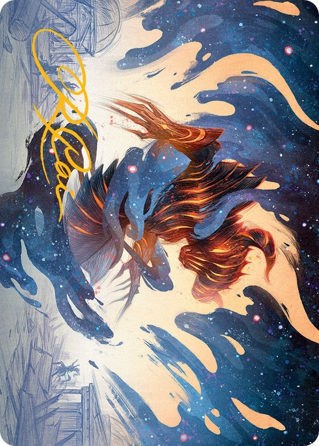 Image for Collective Nightmare Art Card (Gold-Stamped Signature) (22) [March of the Machine] - Magic: The Gathering
