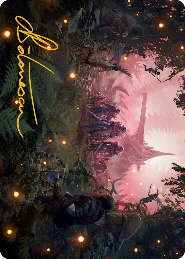 Image for Invasion of Eldraine Art Card (Gold-Stamped Signature) (24) [March of the Machine] - Magic: The Gathering